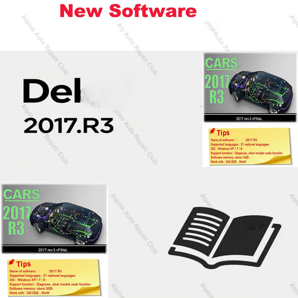 

Лидер продаж, диагностическое программное обеспечение Delphi 2017.R3 с генератором ключей для ремонта автомобилей и грузовиков, многоязычное программное обеспечение DS150E