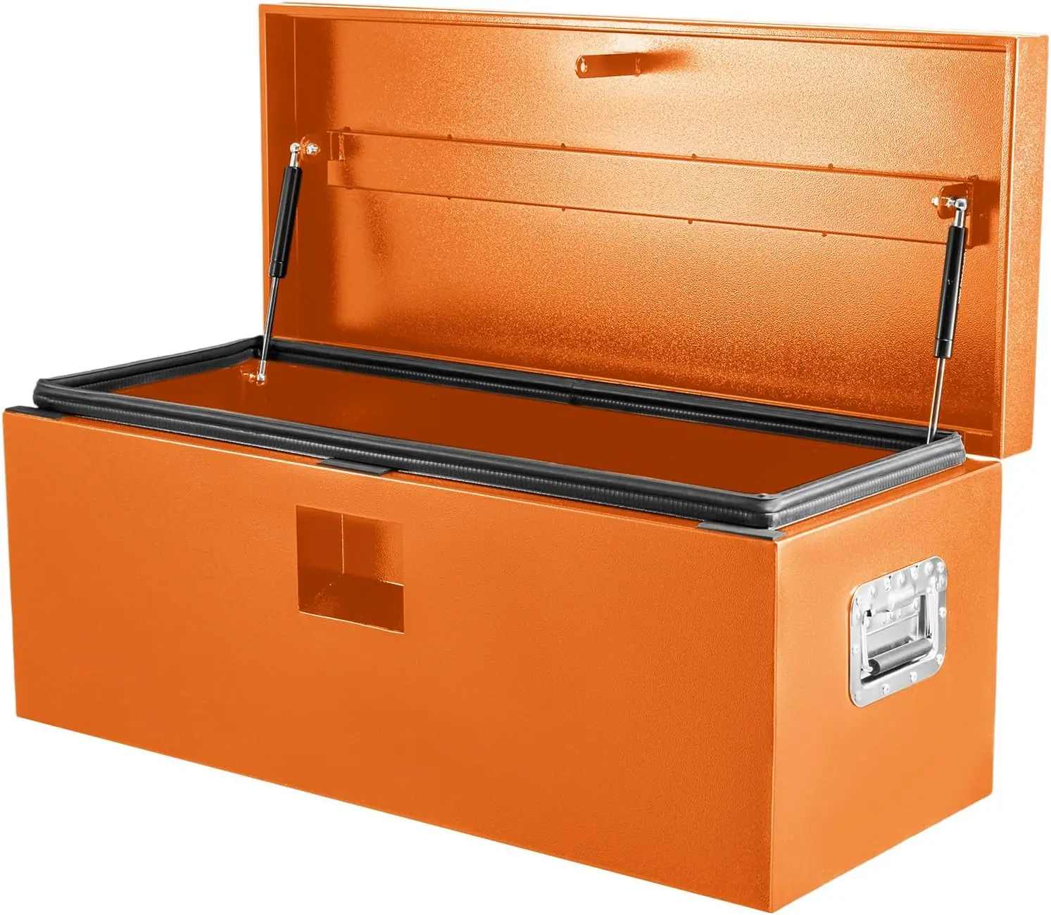 

Orange Black Steel Tool Box for Truck Bed, RV, Trailer - 48\