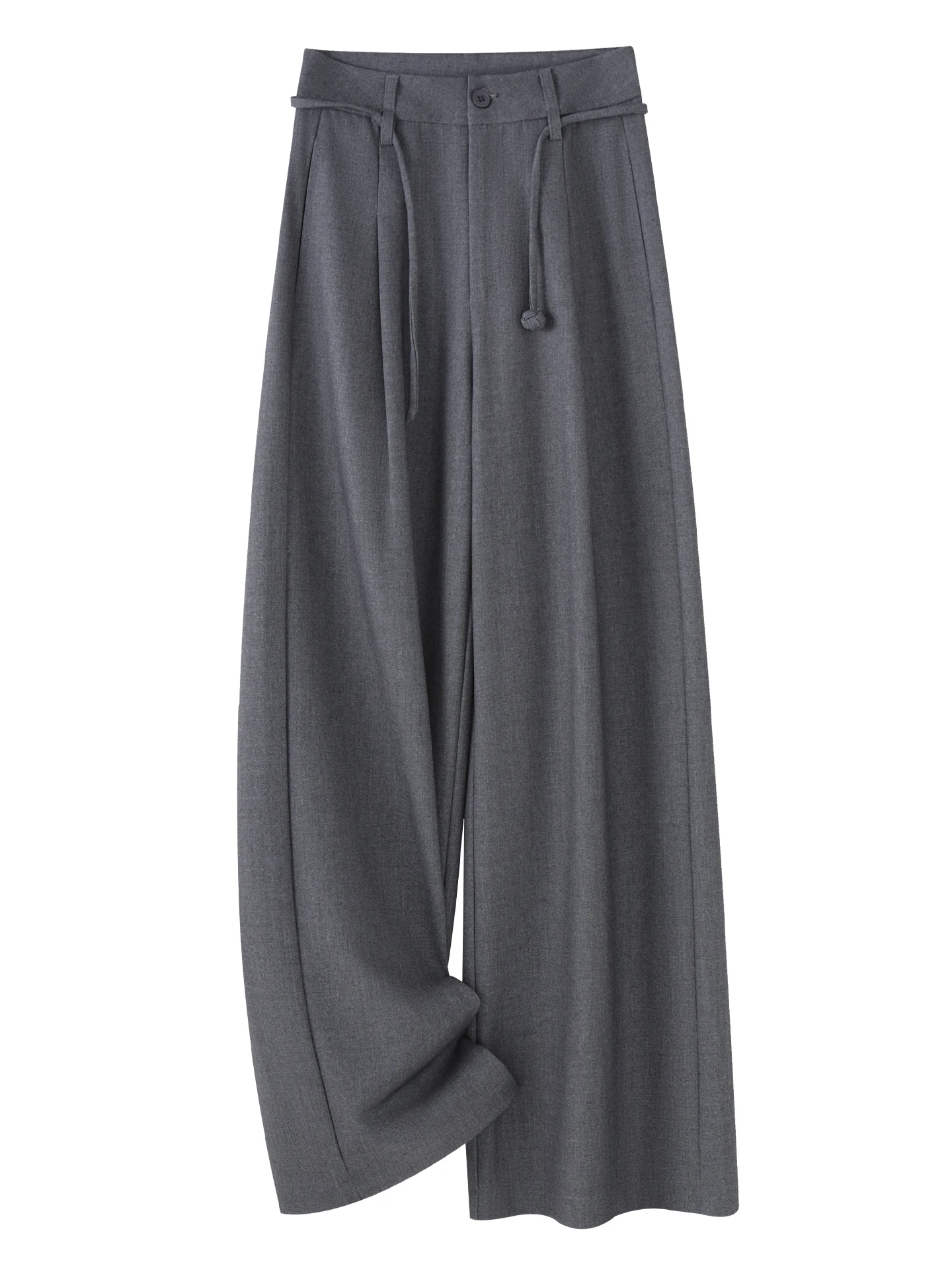 

Spring and Autumn New Women's Pants, High Waisted Straight Leg Slim Fit Jeans, Commuting Casual Pants