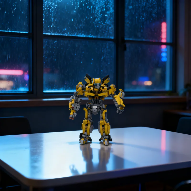 

Набор строительных блоков MOC «Бамблби» (1130 деталей), не трансформирующийся, для сборки модели, креативный подарок, декор для демонстрации, премиум-класс для взрослых