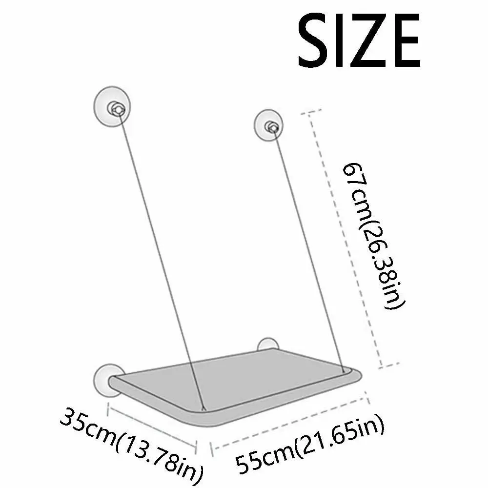 Pet Nest Creative Cat Hanging Bed Stable Cozy Suction Cup Cat Nest Detachable Durable Pet Window Perch Pet Supplies view 5