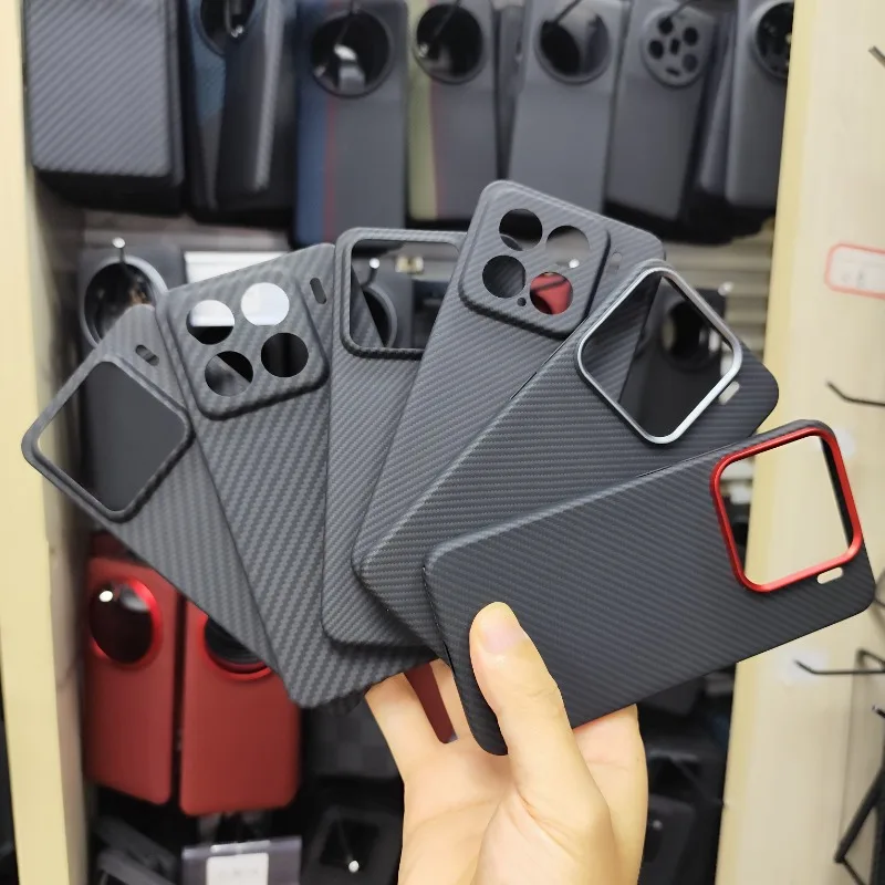 

For Xiaomi 15Pro Case Mobile Phone Cases Carbon Fiber Cover Shockproof Phone Covers Aramid Fiber For Xiaomi 15 Case