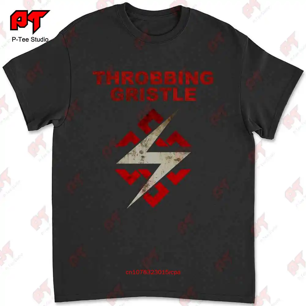 Throbbing Gristle - Throbbing Gristle Flash Knot Logo T-shirt NZZP