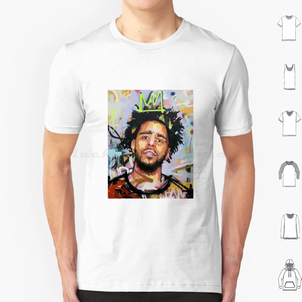 King J Art T Shirt Big Size 100% Cotton Rap Cole Music Hip Hop Dreamville J Cole Drake Jcole Kendrick Lamar J Cole J Cole J