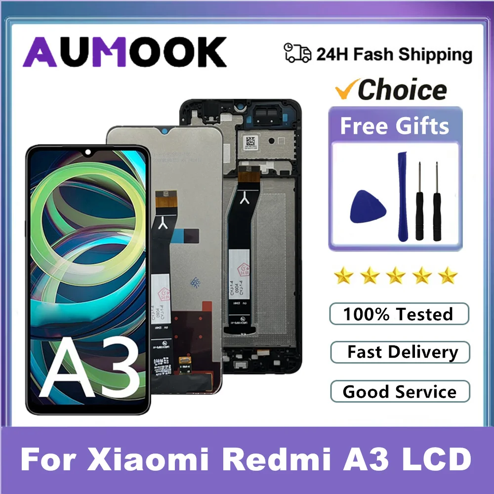 6.71 LCD for Xiaomi Redmi A3 Touch Screen