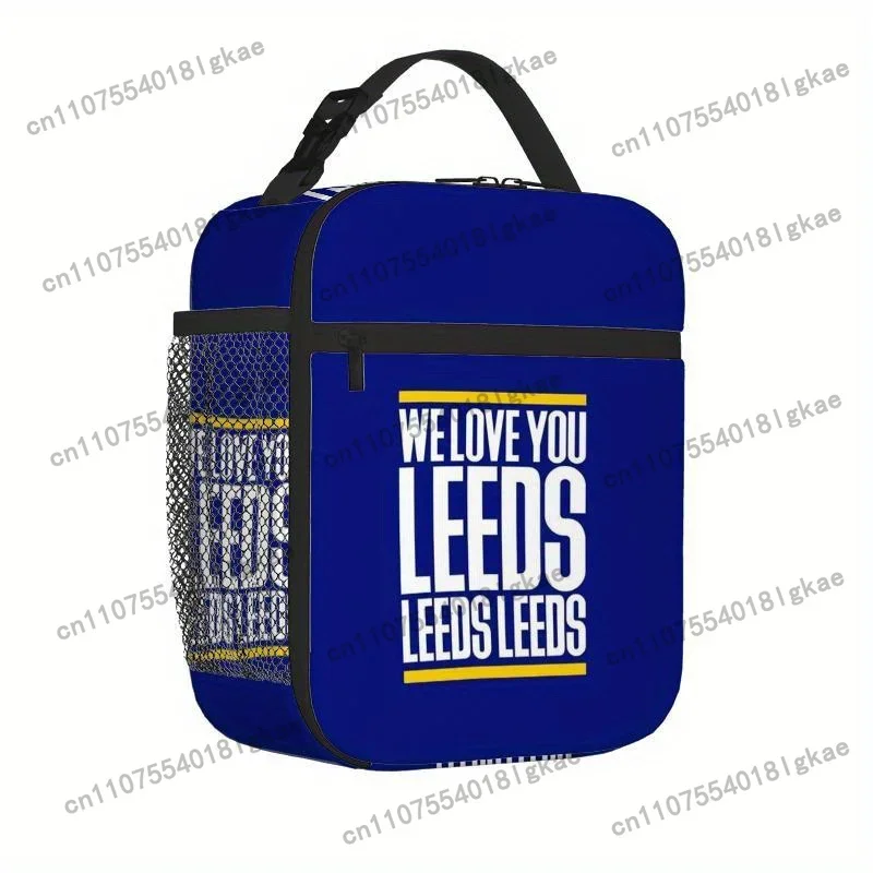 1pc Leeds Love Thermal Insulated Bag - Non-Food Contact Thermal Insulation, Keeps Drinks Hot/Cold for Hours, Portable Thermal Ba