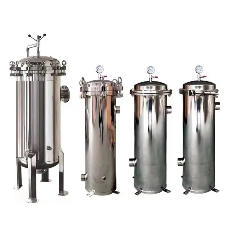 

High Flow 304/316L Stainless Steel Bag Filter for Industrial Wastewater Treatment