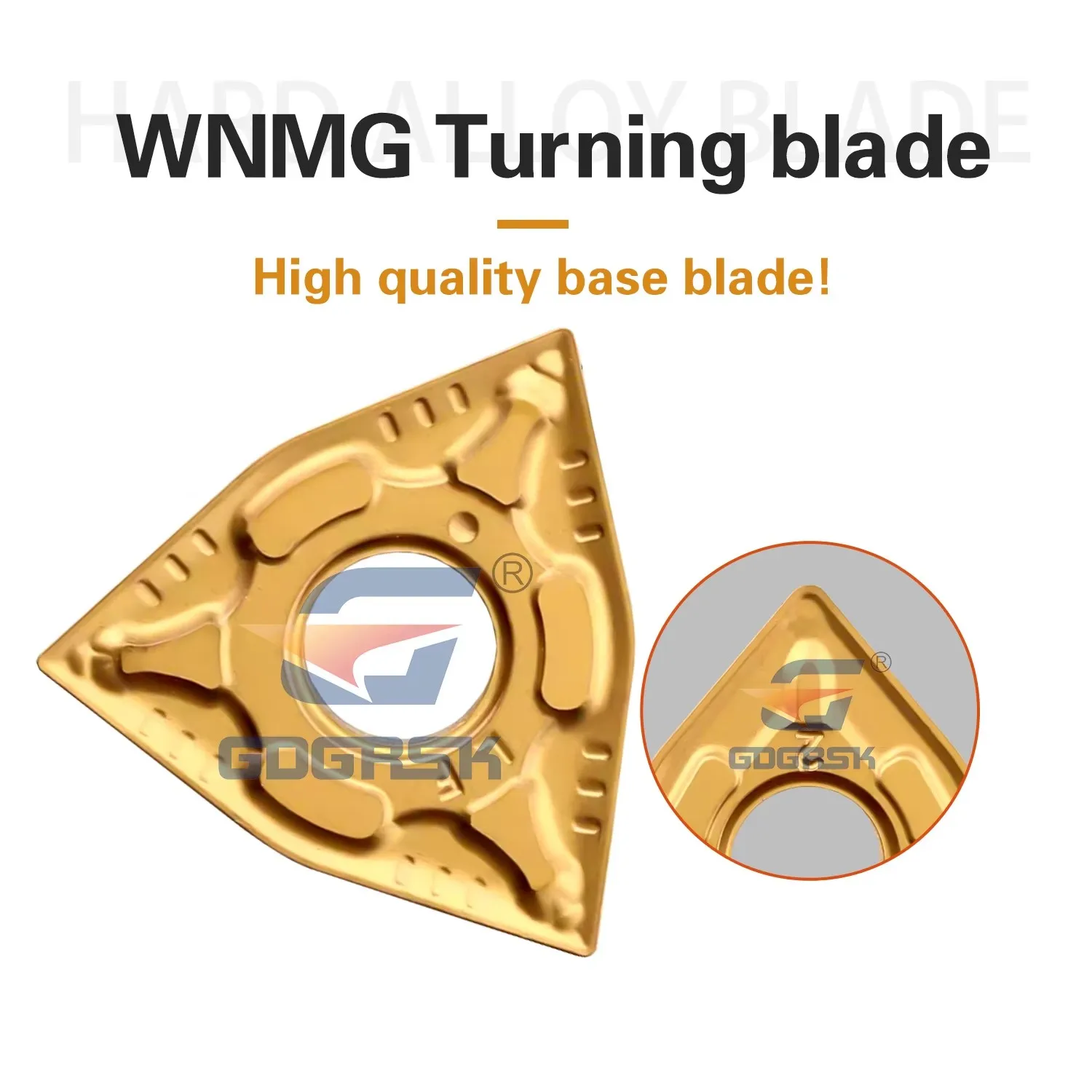 

WNMG080404/08/12-TM/HQ/MT/PR/R-S/L-S/PM LF9018 Numerical Control Lathe Turning Blades Wear-resistants Materials Steel Processing