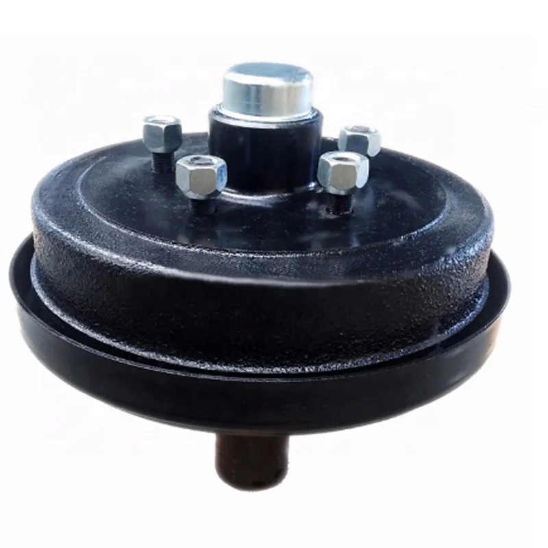 

6.0 K Straight 12*2" Electric Self Adjust 655 Drum Used For Light Trailer #electric Brakes Trailer