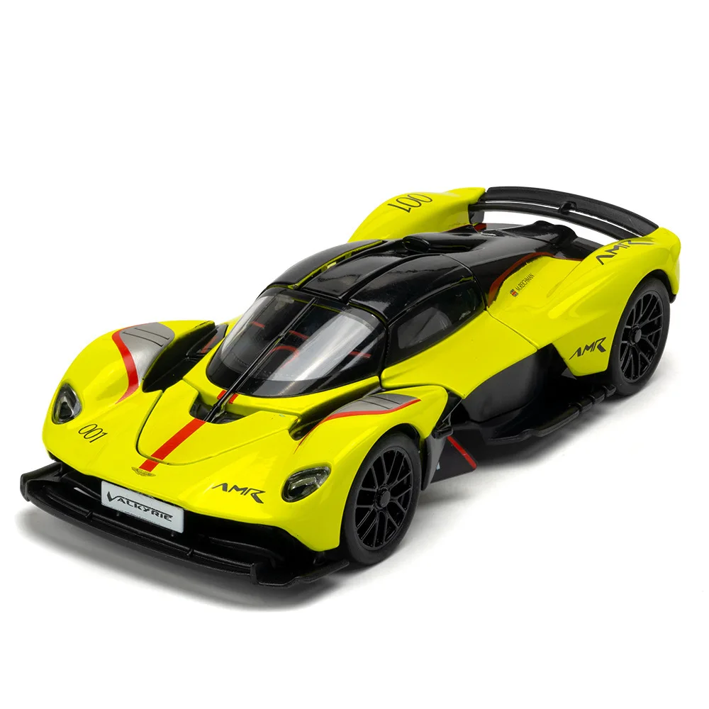 

Модель RW Models 1:32 Aston Martin Valkyrie Hypercar, литая под давлением, коллекционная реплика спортивного автомобиля из сплава для демонстрации и декора рабочего стола