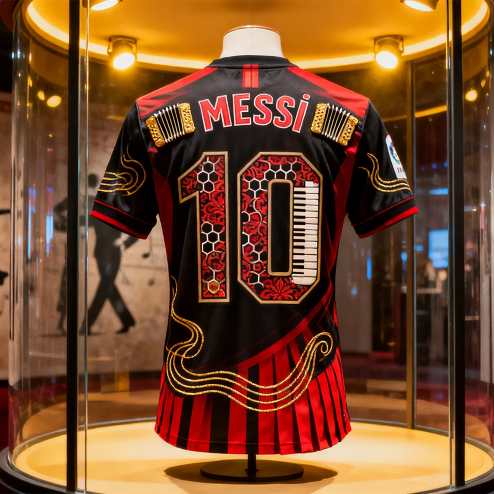 

Tango Inspired Limited Edition Design 3d Printed Short Sleeve Tops NO.10 Messi Quick Dry Tee Men's Training Breathable T-shirt