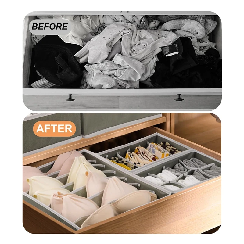 Underwear Underwear Storage Box T-Shirt Clothes Pants Storage Artifact Organizer of Drawers-SPMI