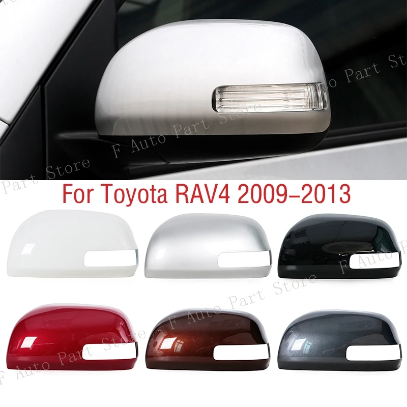 Car Wing Door Side Mirror Cap Shell House Exterior Rearview Mirror Cover Lid For Toyota RAV4 RAV 4 2009 2010 2011 2012 2013