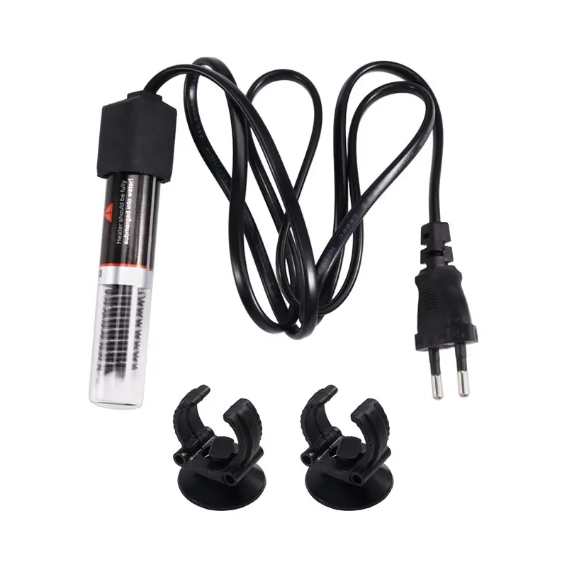 A29F-Aquarium Constant Heating Rod Aquarium Temperature Heater Pet Fish Water Aquatic Heat Temp Control Supplies EU Plug