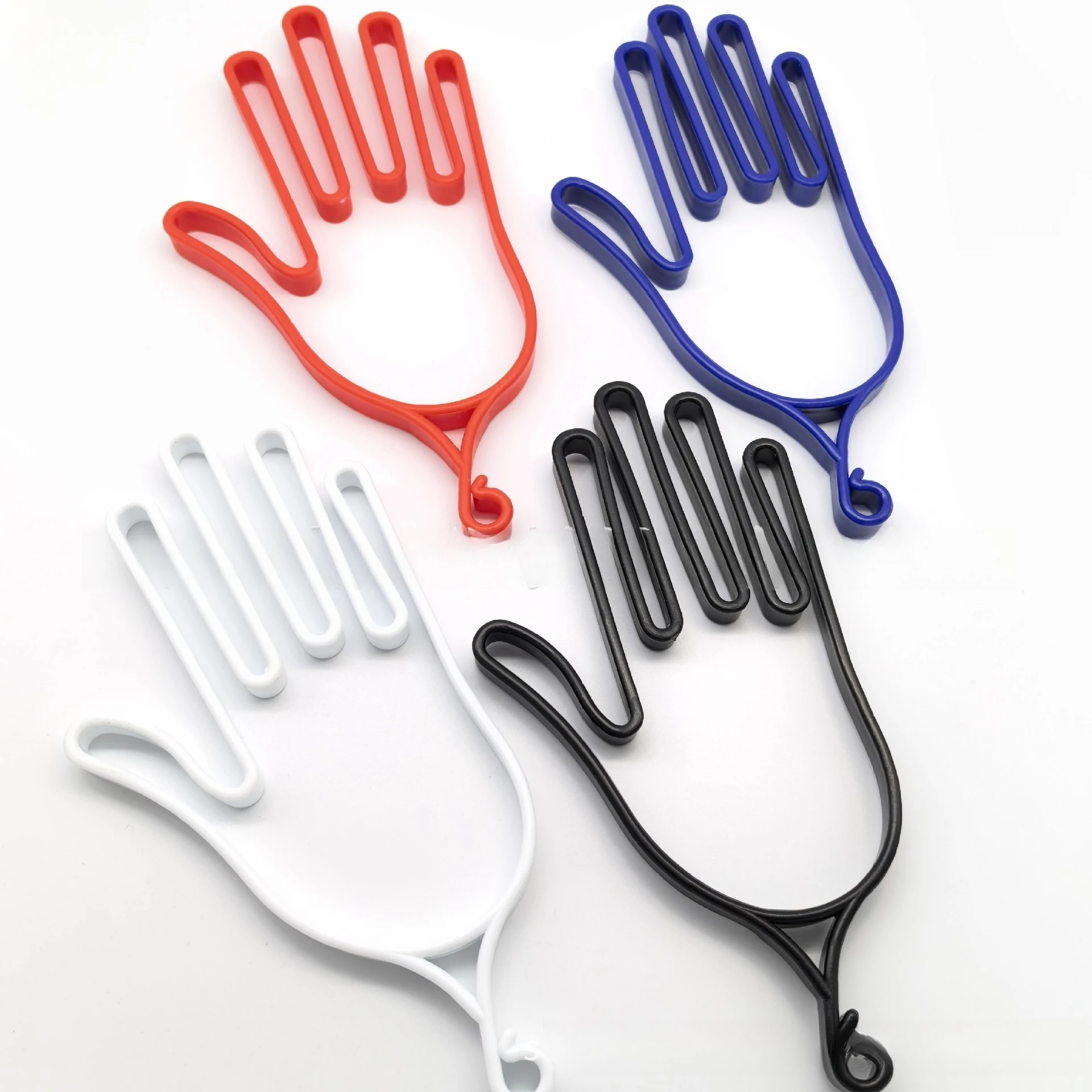 

Golf Glove Holder Rack Portable Plastic Gloves Hanger with Key Chain Glove Dry Racks Gloves Stretcher Stand Golf Accessories