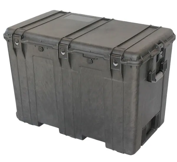 Everest RPC3867 Large Hard Tie Rod Hard Toolbox Large Equipment Plastic Case with Customize Foam for Tools