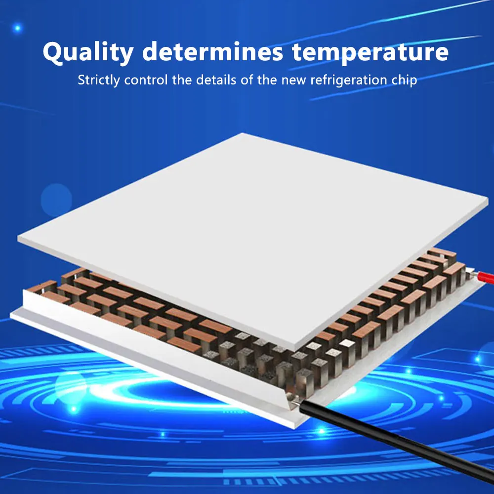 Gaqqee TEC1-12706 TEC1 04901 04902  5V Semiconductor Refrigerator Thermoelectric Cooler Peltier DIY Refrigeration Slice