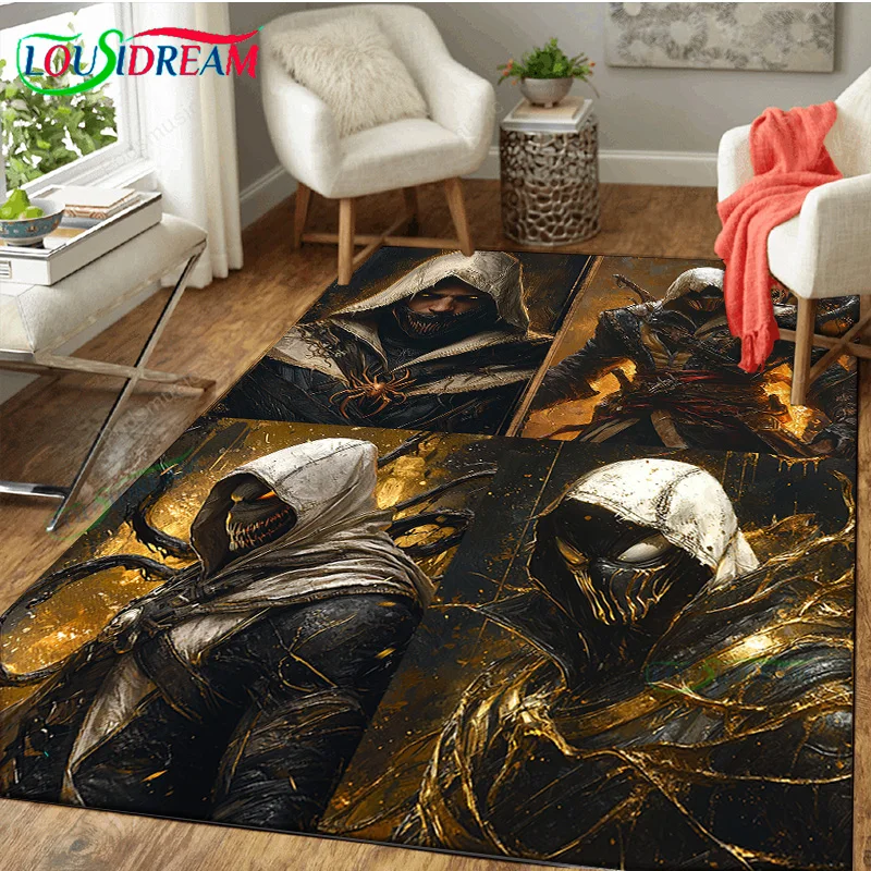 Altair Assassin and V-Venom Fusion Series carpet large area rug for home playing room entrance living room bedroom decor floor