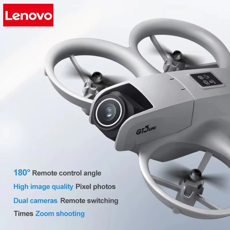 Lenovo V66 Mini GPS RC Aerial Drone 8KHD Professinal Wide Camera Foldable Intelligent Obstacle Avoidance Brushless Motor Drones