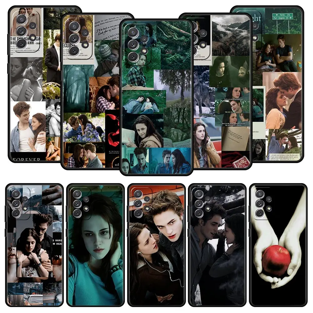 Twilight Saga Phone Case for Samsung Galaxy A51 A71 A21S A12 A11 A31 A41 A52 A32 A23 A33 A53 A73 A03S A13 5G A72 A54 A34 Cover