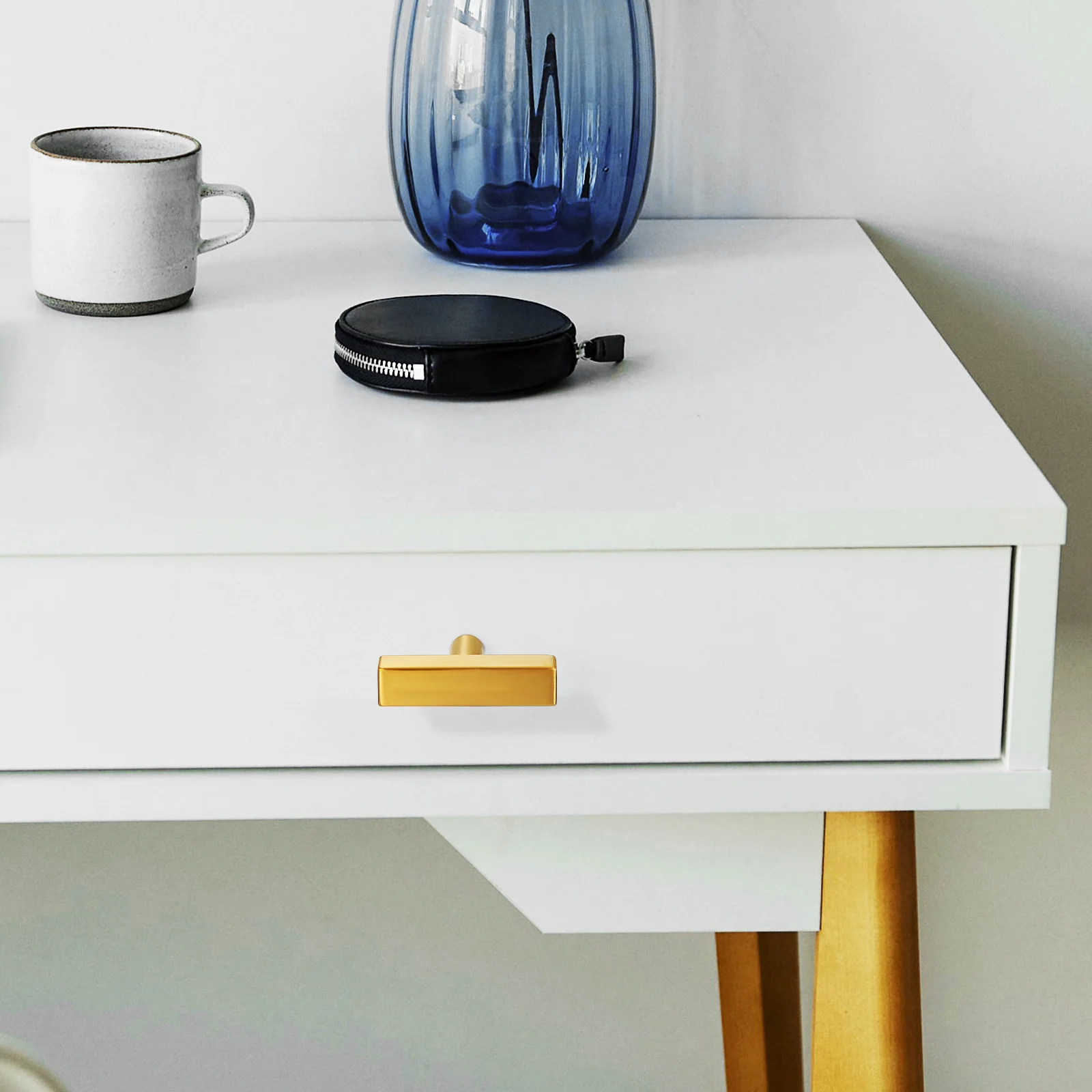

Gold Metal Cabinet Handles T Shaped Ergonomic Design Drawer Pulls Dresser Drawer Handles Cabinet Hardware Knobs for Cabinets