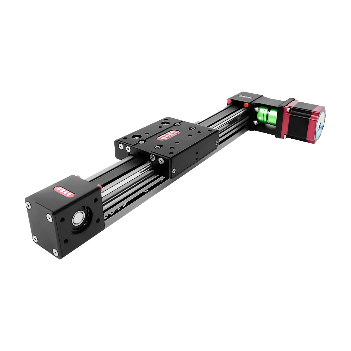 RXP-45 حزام عالي السرعة مدفوع بالحركة الخطية نظام السكك الحديدية المنزلق خفيف الوزن مشغل المرحلة الخطية