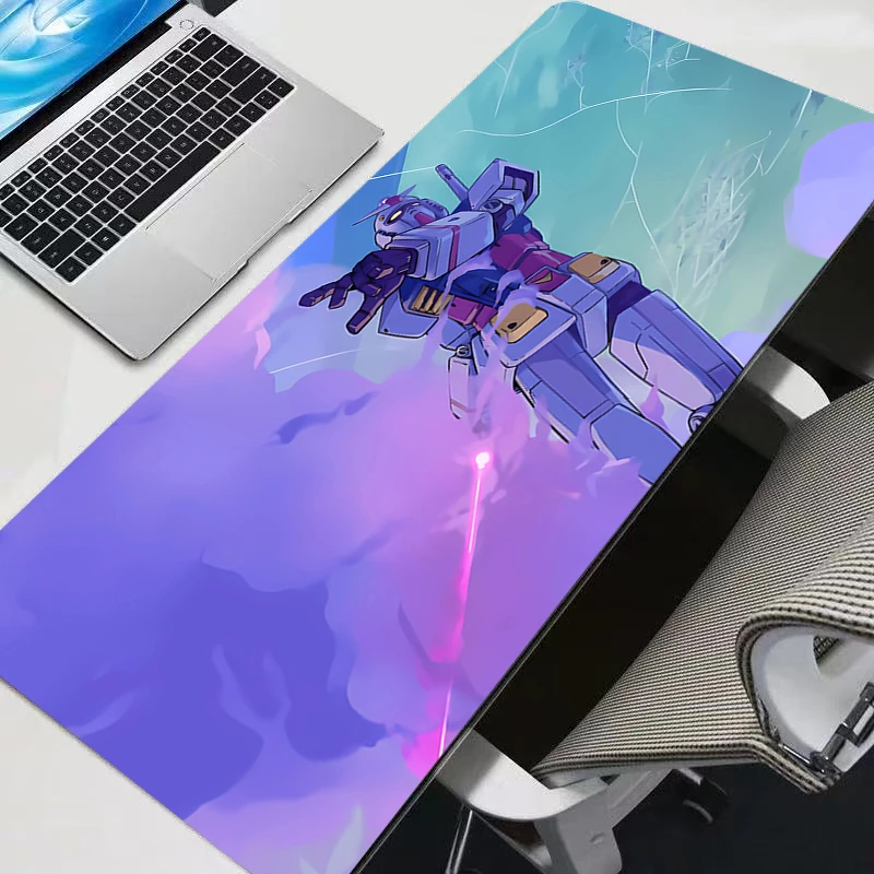 

Mouse Pad Japan Anime Mousepads Extended Table Mats Office PC Accessories Desk Mat Mechanical Warrior Gundam Rubber Keyboard Pad