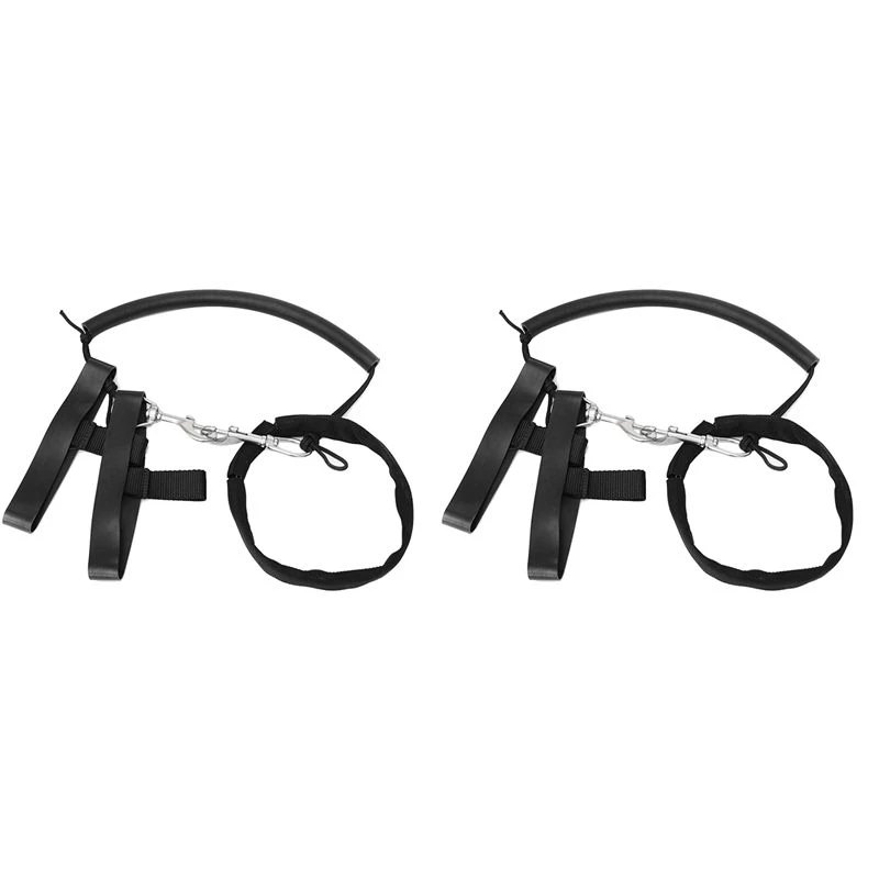 X08A 2X Scuba Diving Tank Cylinder Stage Bottle Rigging Sidemount Strap+Clamp And Clips,Dive Cylinder Straps,For 6L Tank
