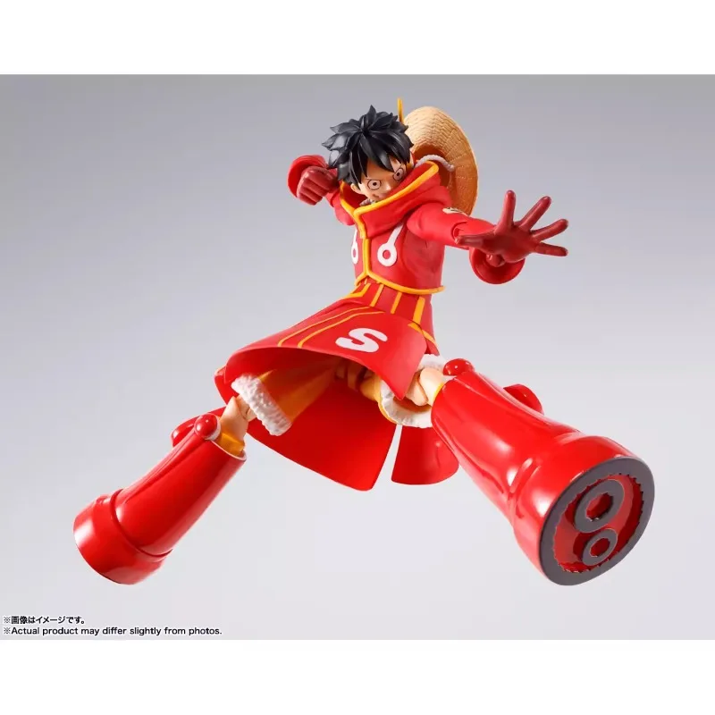 En Stock Bandai Original véritable S.H.Figuarts une pièce figurine d'anime singe D. Luffy figurine jouets pour garçons filles enfants cadeau