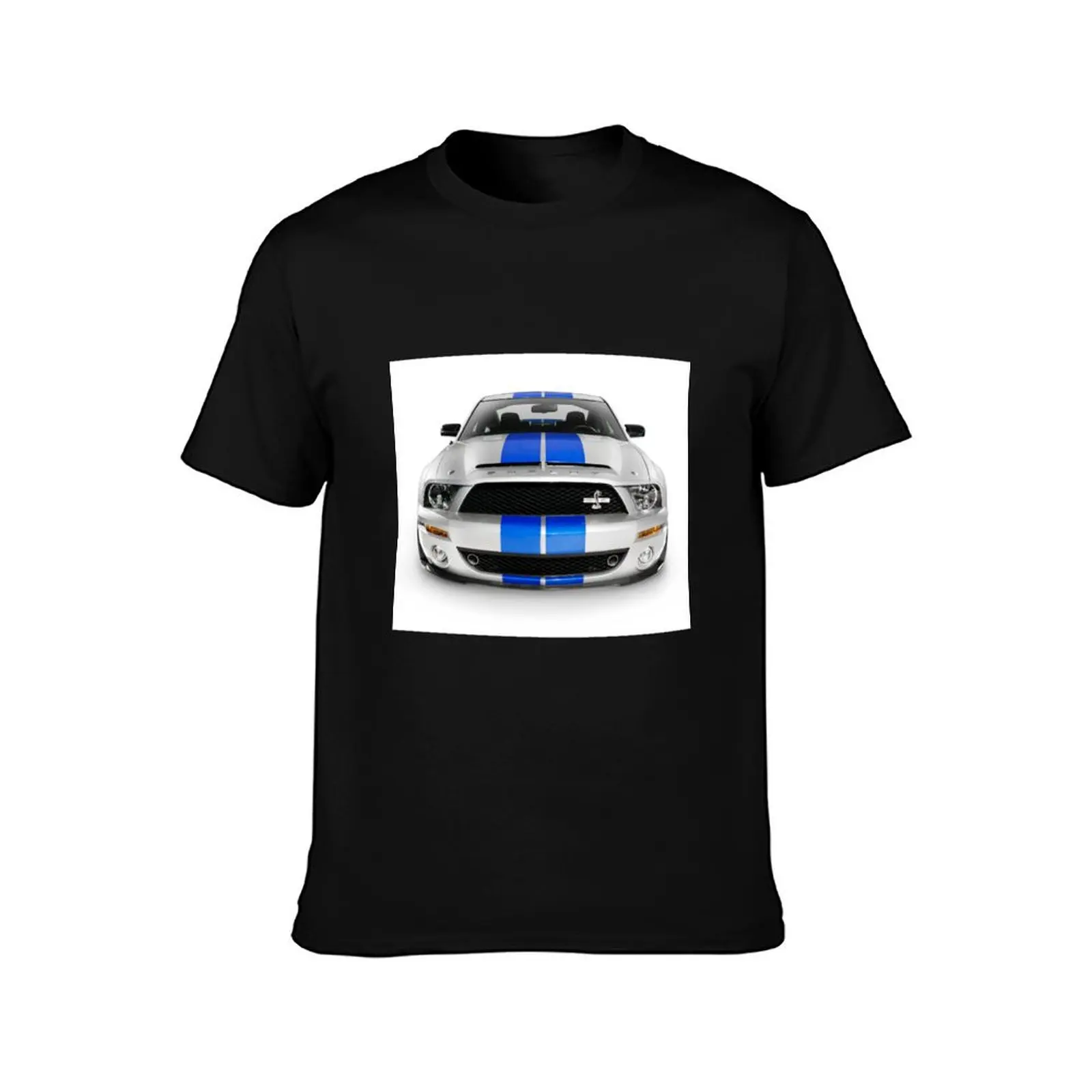 2008 Shelby Ford GT500KR sports car art photo print T-Shirt custom t-shirts customizeds luxury designer outfits for men