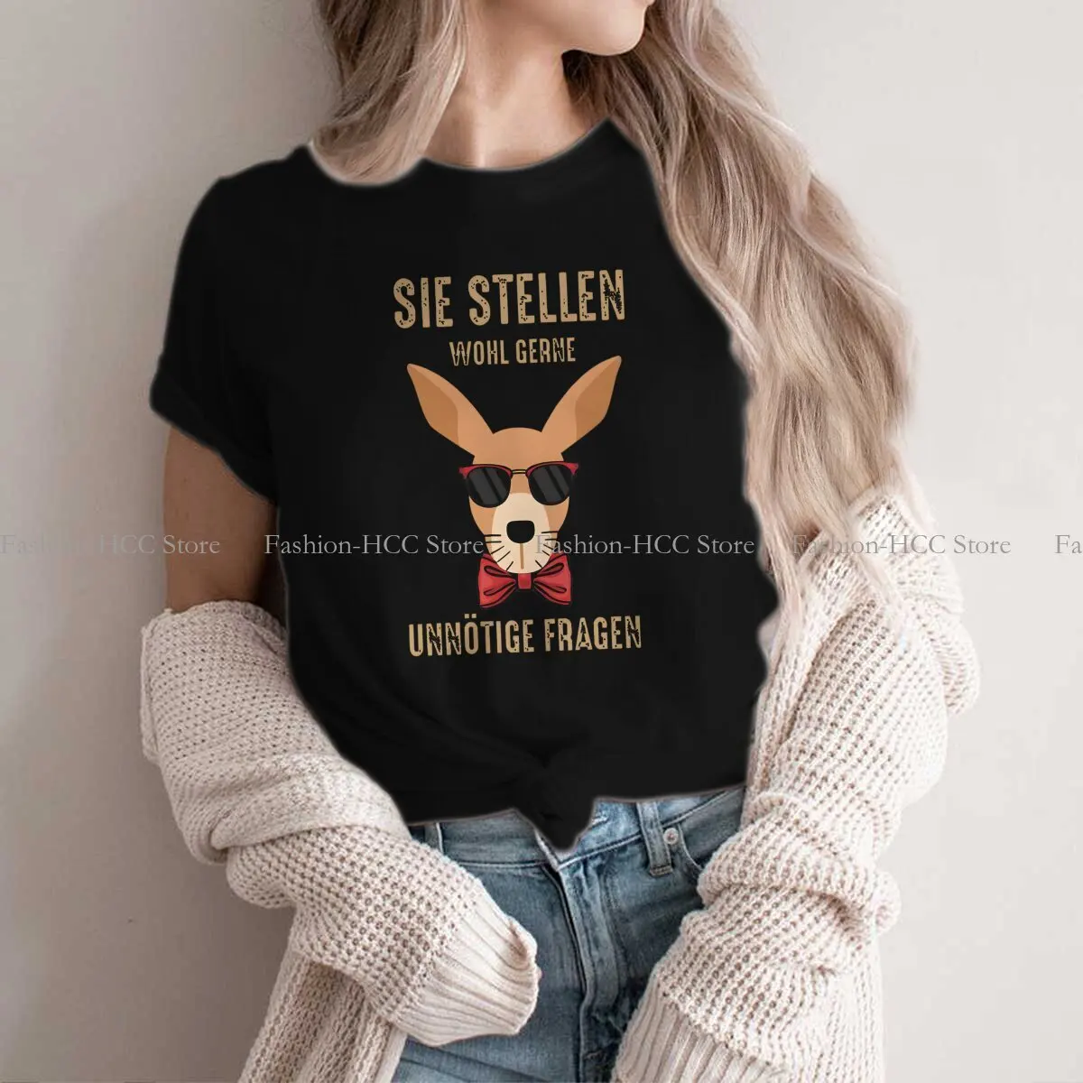 Australian Kangaroo Polyester TShirt for Women You Like To Ask Unnecessary Basic Summer Tee T Shirt High Quality New Design