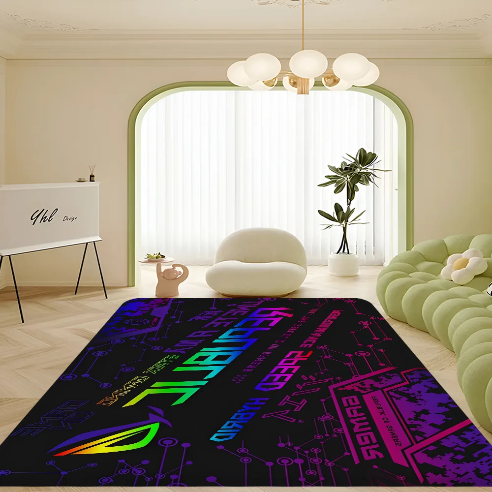 ASUS ROG Republic Of Gamers Logo Game Bathroom Mat Anti-slip Absorb Water Long Strip Cushion Bedroon Mat Welcome Doormat