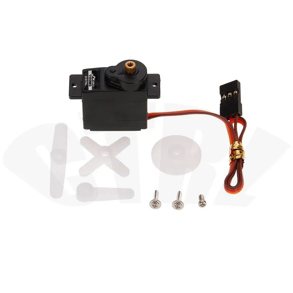 Jx Servo PDI-1181MG 17g PS-1109MG 9g 2.5KG Metal Gear Steering Gear Suitable for MN WPL RC Car RC Aircraft Upgrade Accessories