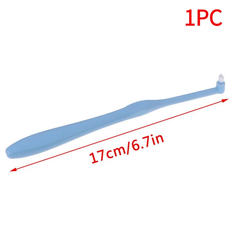1PC Interdental Brush Single-Beam Soft Teeth Cleaning Toothbrush Oral Care Tool Small Head Soft Hair Implant Adult.