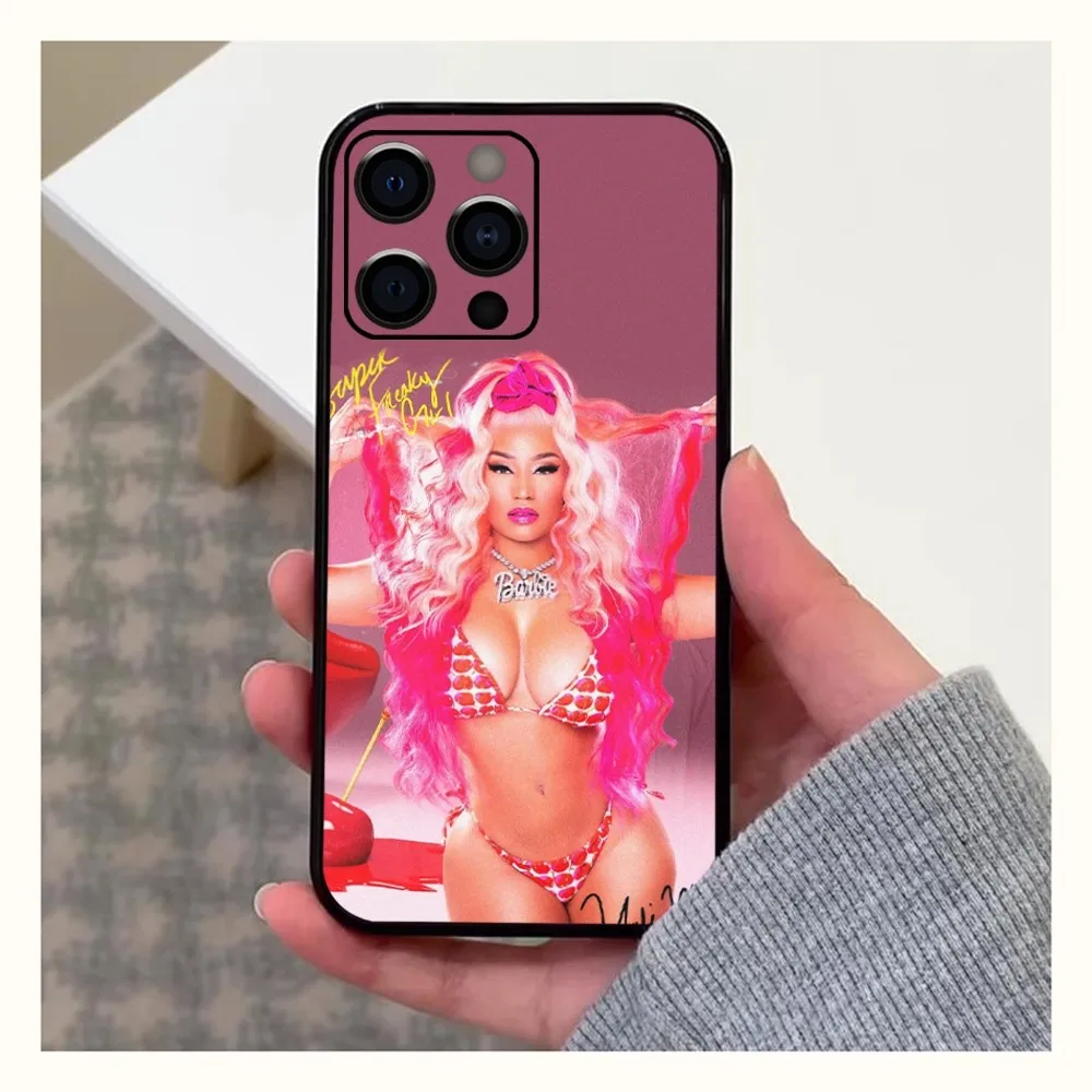 Rapper Nicki Minaj  Phone Case For iPhone 11 12 13 Mini 13 14 15 Pro XS Max X 8 Plus SE XR Shell