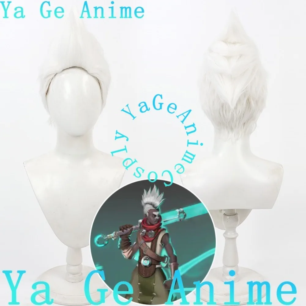 

Arcane Ekko Cosplay Wig Anime Reality Show Game Role-playing Wig Used For Anime Dance Parties