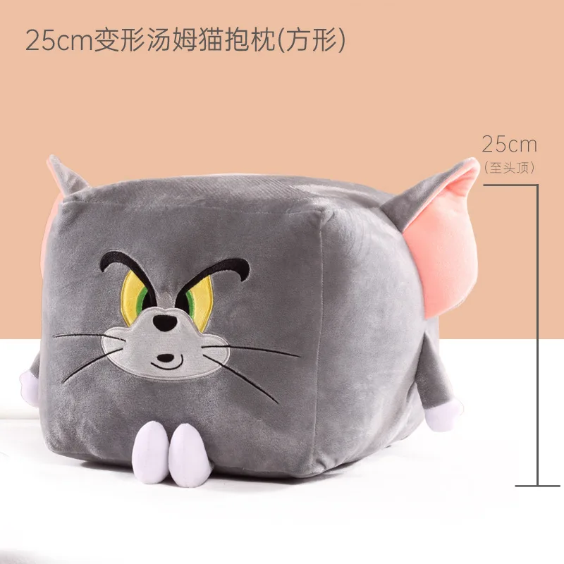 20-65cm Original Anime Tom und Jerry Plüschtier Transformation Kinderfilm-Serie Niedliches Cartoon-Stofftier Weiches Kissen Lustiges Geschenk – Detail 8