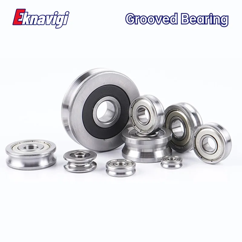 10PCS Straightening Mixed Wheel Over Line with Groove Bearing V6002 15X32X9MM Pulley V Groove type