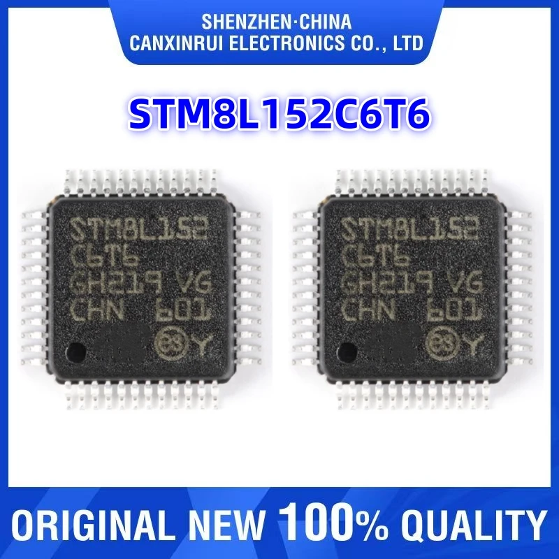 

New STM8L152C6T6 STM8L152 LQFP48