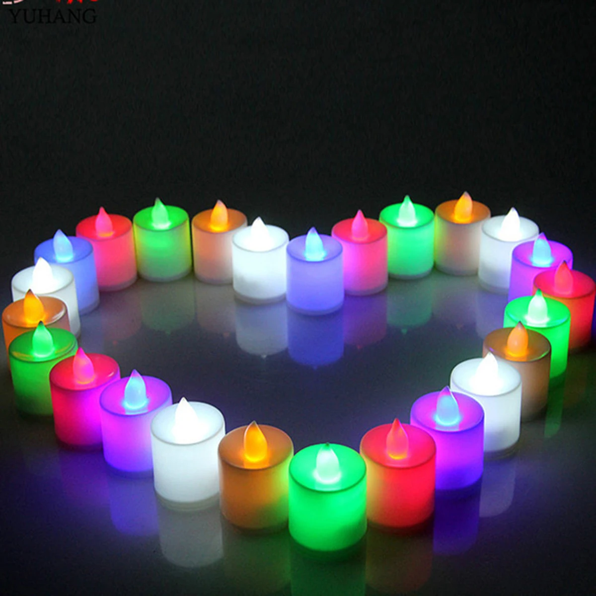 

12pcs LED Light Lumino LED Light Luminous Electronic LED Lamp for Wedding Party Birthday (White)us Ele