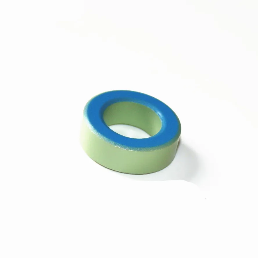 T130-52 Iron Ferrite Toroid Cores 33*20*11mm For Inductors Iron powder Core  Blue Green Ring