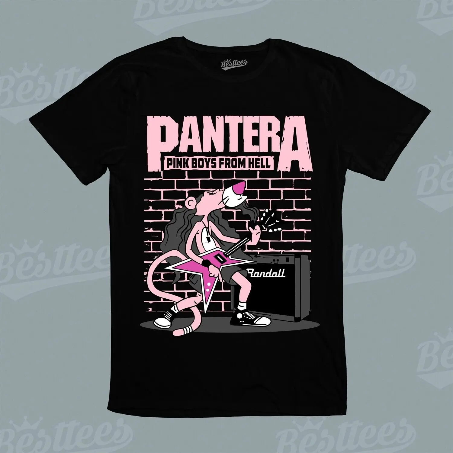 Kids / Men /Women Pantera Pink Boys From Hell Graphic T-Shirt