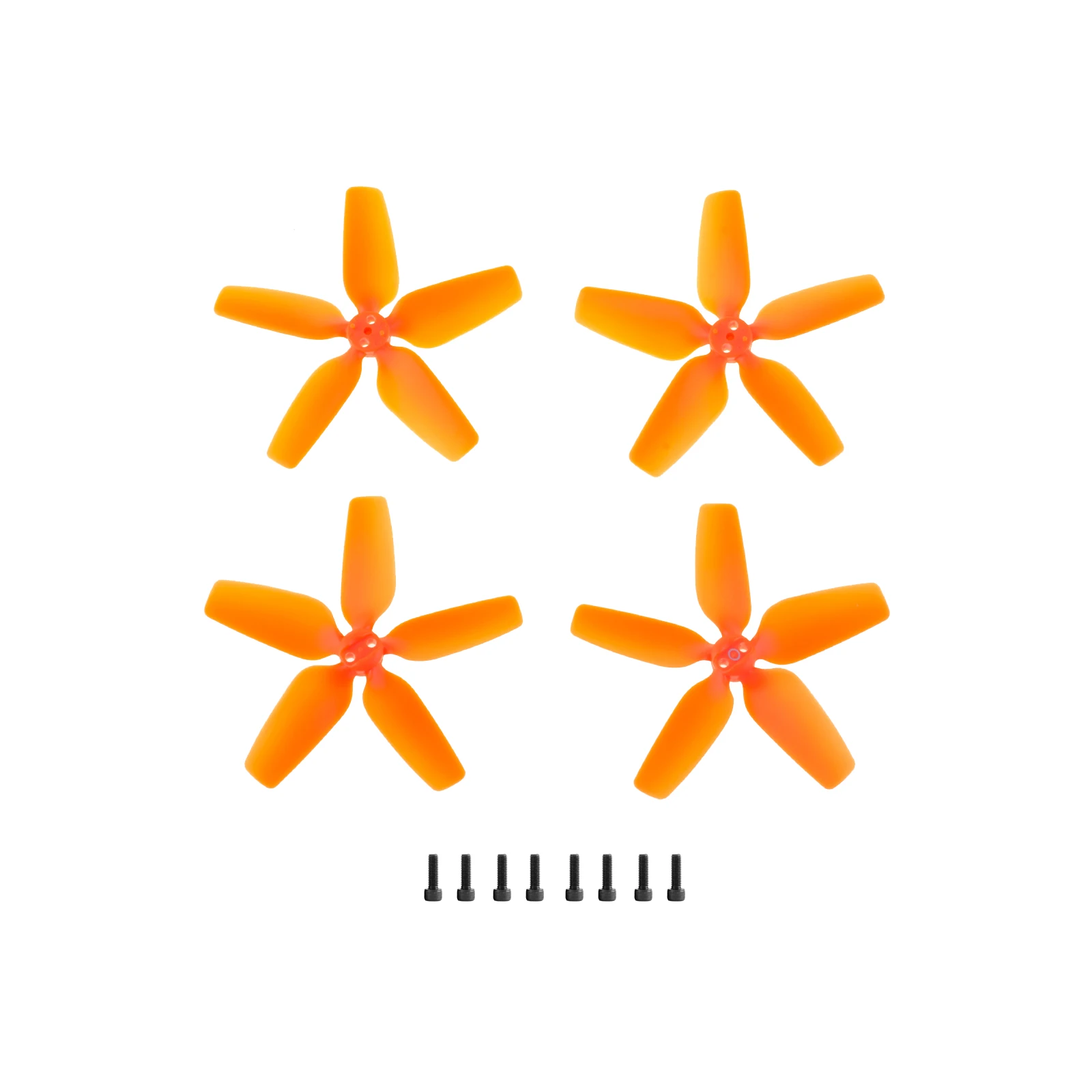 4Pair/8PCS 2925 5 Blade Dronetech Props for DJI FPV AVATA PC CW CCW Screw (M2×7) Propeller Mount 2.3mm RC Parts Drones DIY Multi