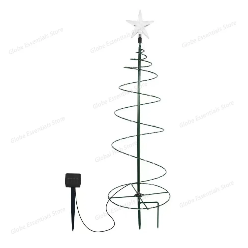 

Outdoor Waterproof Solar Led Christmas Tree Decoration Solar Powered String Lights New Year Ornament Garden Decoration