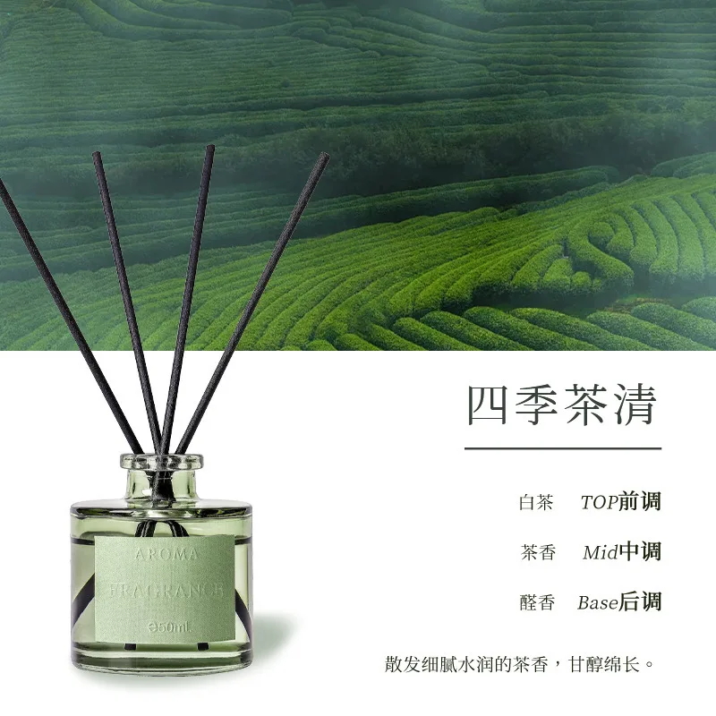 Diffuseur de parfum sans flamme à l'huile aromatique de vigne 50 ml, parfum longue durée, huile esse