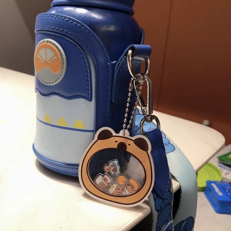 1pc Capybara Rocker Pendant Keychain Acrylic High-looking Couple Model As A Gift For Good Friends