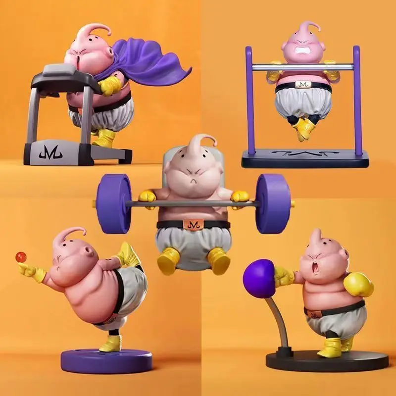 

Коллекционная фигурка Dragon Ball Z Majin Buu из серии Fitness, аниме-фигурка, украшение для рабочего стола и автомобиля, подвижная игрушка, подарок для фанатов