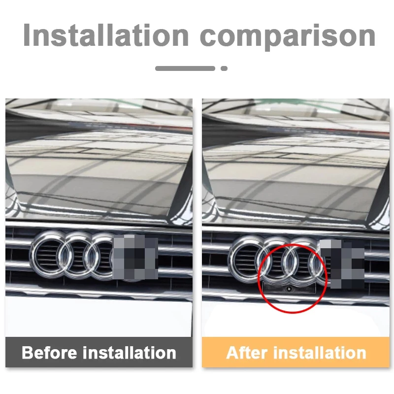 Car Front View Camera For Audi A5 2019 OEM HD Night Vision Waterproof Camera Auto Electronics Accessories - Image 2