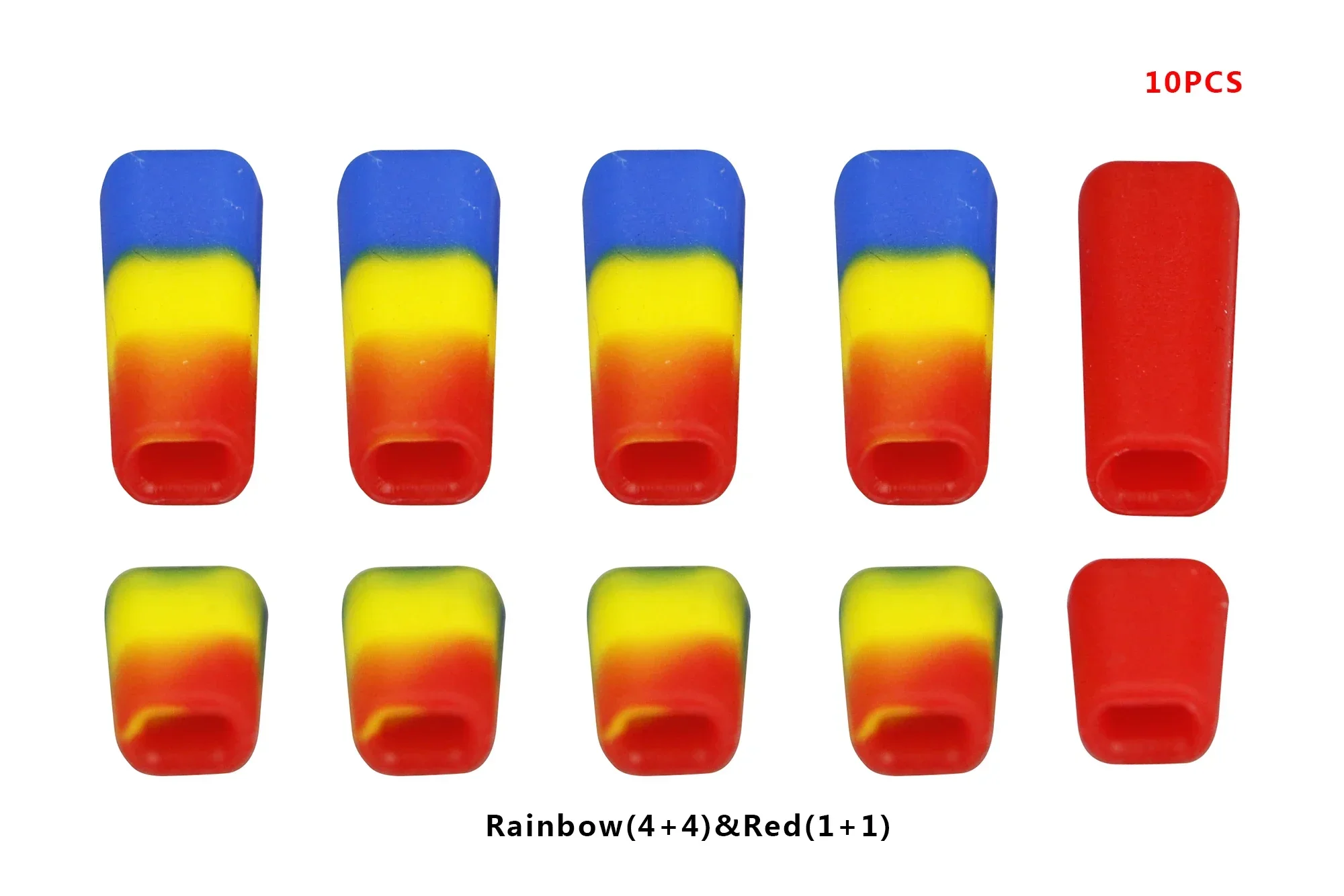 ฝาครอบสวิตช์ซิลิโคน LDARC สำหรับเครื่องส่งสัญญาณ RC จำนวน 10 ชิ้น กันลื่น ติดตั้งง่าย ป้องกันฝุ่น สำหรับเครื่องจำลอง FPV Flysky Frsky Futaba