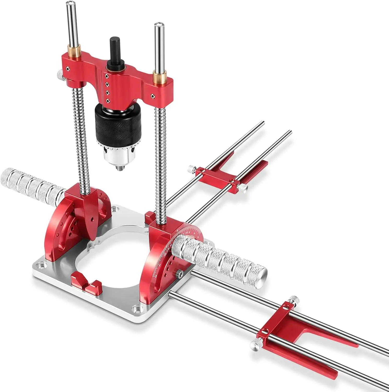 Portable drilling positioning tool for DIY crafts and woodworking decoration scenarios